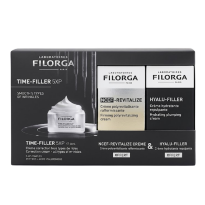 Filorga Coffret Time Filler 5XP Creme + NCEF Revitalize Creme + Hyalu Filler Creme Offerts