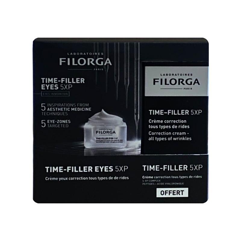 Filorga Coffret Time Filler Eyes 15ml + Time Filler 5XP Creme 15ml Offerte