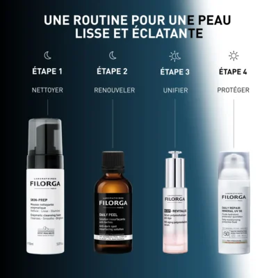 Filorga daily repair mineral uv50 fluide hydratant protecteur 50ml