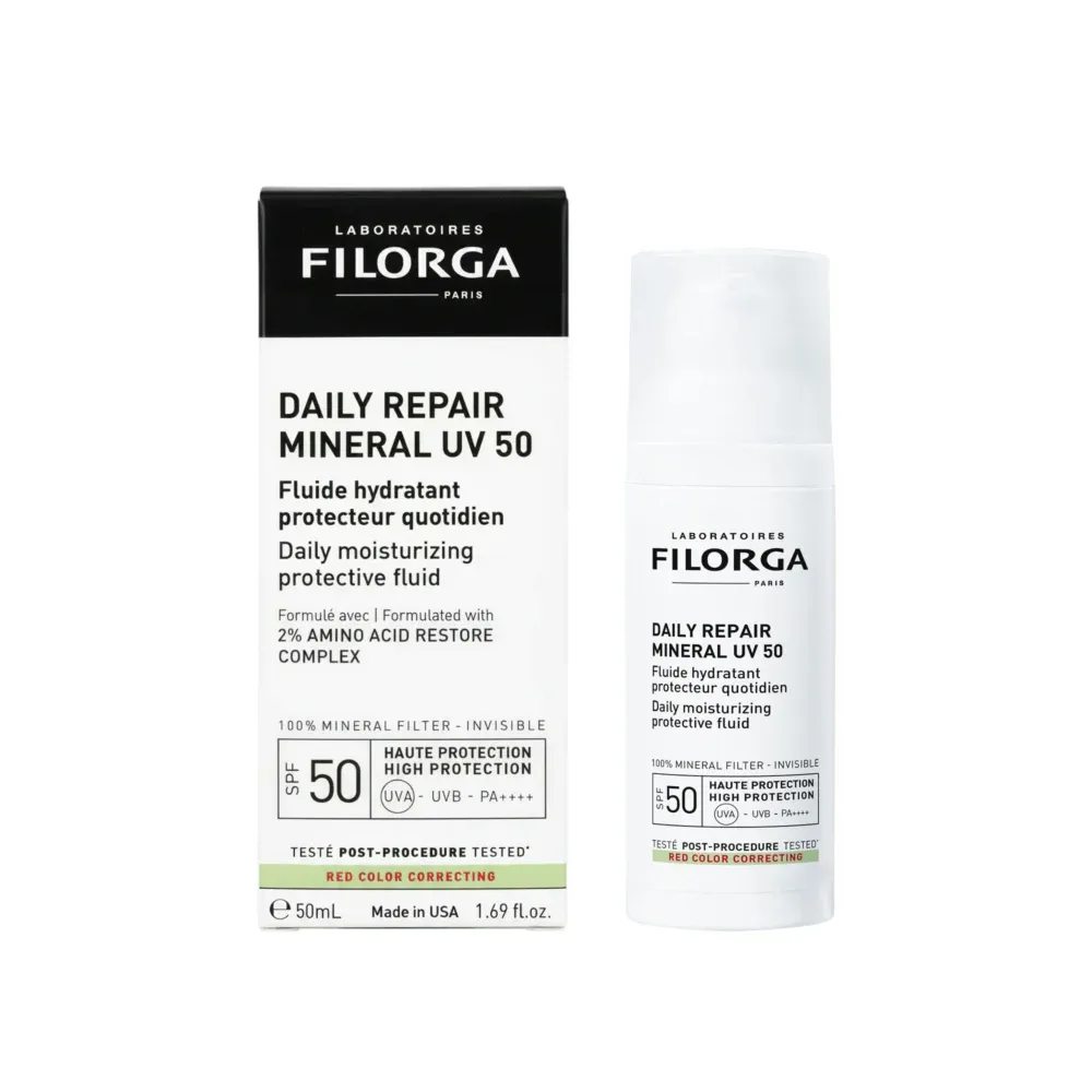 Filorga daily repair mineral uv50 fluide hydratant protecteur 50ml