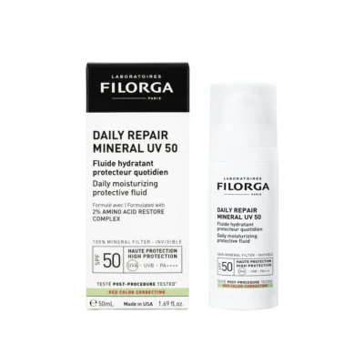 Filorga daily repair mineral uv50 fluide hydratant protecteur 50ml
