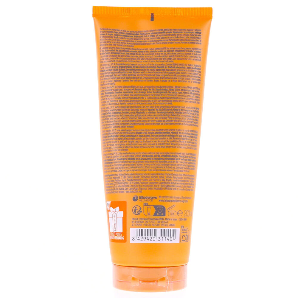Isdin fotoprotector body glow lotion solaire spf30 200ml