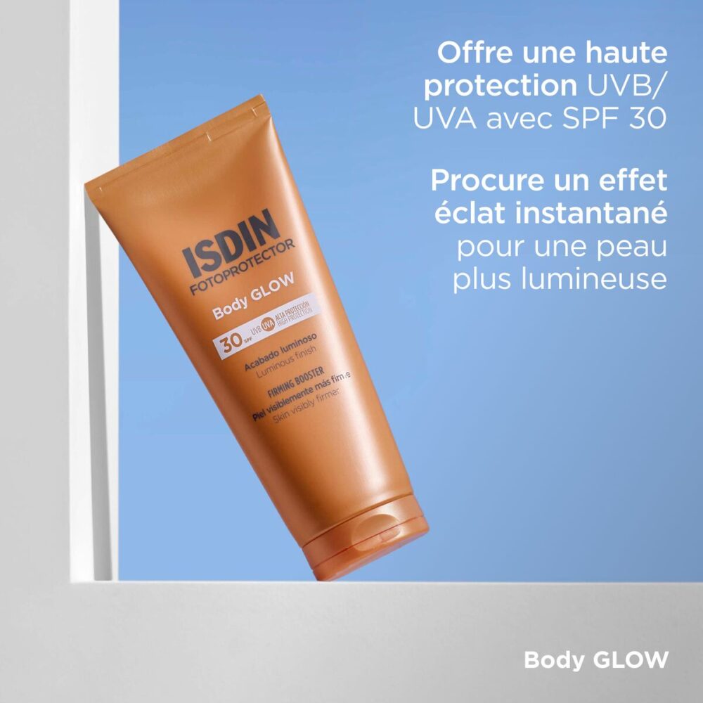 Isdin fotoprotector body glow lotion solaire spf30 200ml