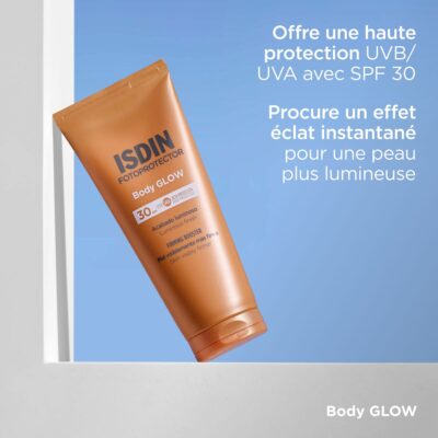 Isdin fotoprotector body glow lotion solaire spf30 200ml