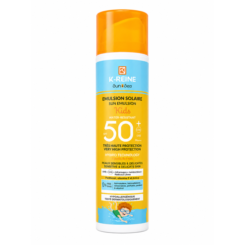 K-Reine Sun & Sea Emulsion Solaire Kids SPF50+ 200ml