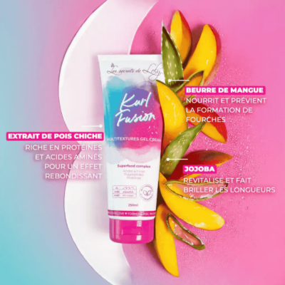 Les secrets de loly kurl fusion crème-gel multi textures 250ml