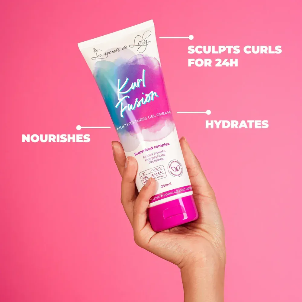 Les secrets de loly kurl fusion crème-gel multi textures 250ml