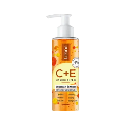 Lirene C+E Vitamin Energy Gel Nettoyant Exfoliant 145ml