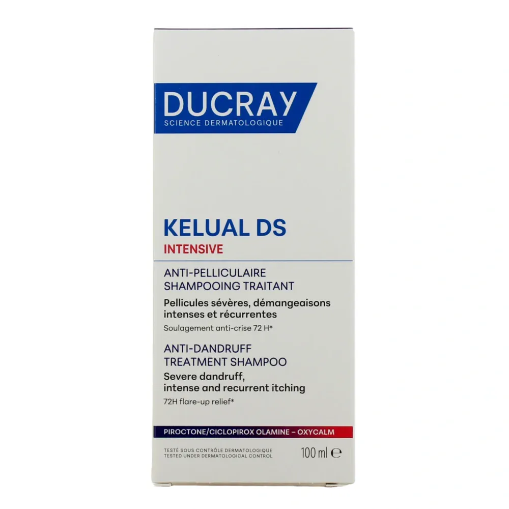 Ducray kelual ds intensive shampoing traitant anti-pelliculaire 100ml