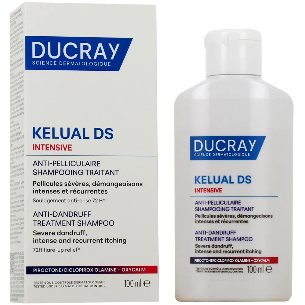 Ducray kelual ds intensive shampoing traitant anti-pelliculaire 100ml