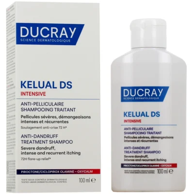 Ducray kelual ds intensive shampoing traitant anti-pelliculaire 100ml