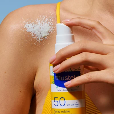 Mustela spray solaire haute protection bébé-enfant-famille spf50 200ml Mustela spray solaire haute protection bébé-enfant-famille spf50 200ml