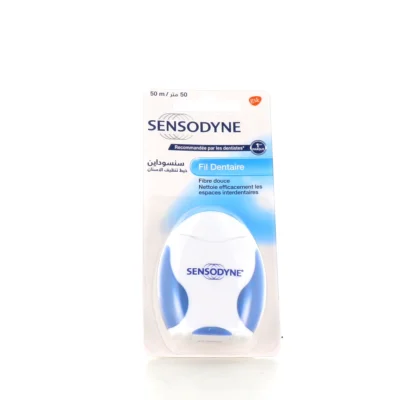 Sensodyne fil dentaire dents sensibles 50m Sensodyne fil dentaire dents sensibles 50m