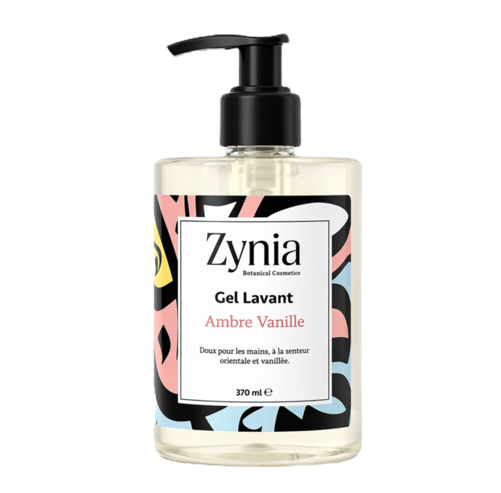 Zynia gel lavant ambre vanille 370ml