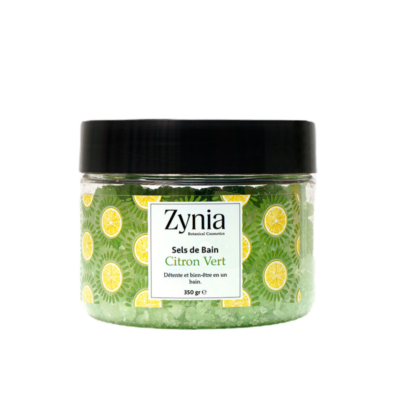 Zynia Sels de Bain Citron Vert 350gr