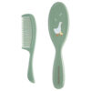Canpol Brosse et Peigne pour Bébés à Poils Doux, Couleur Oie 2/417