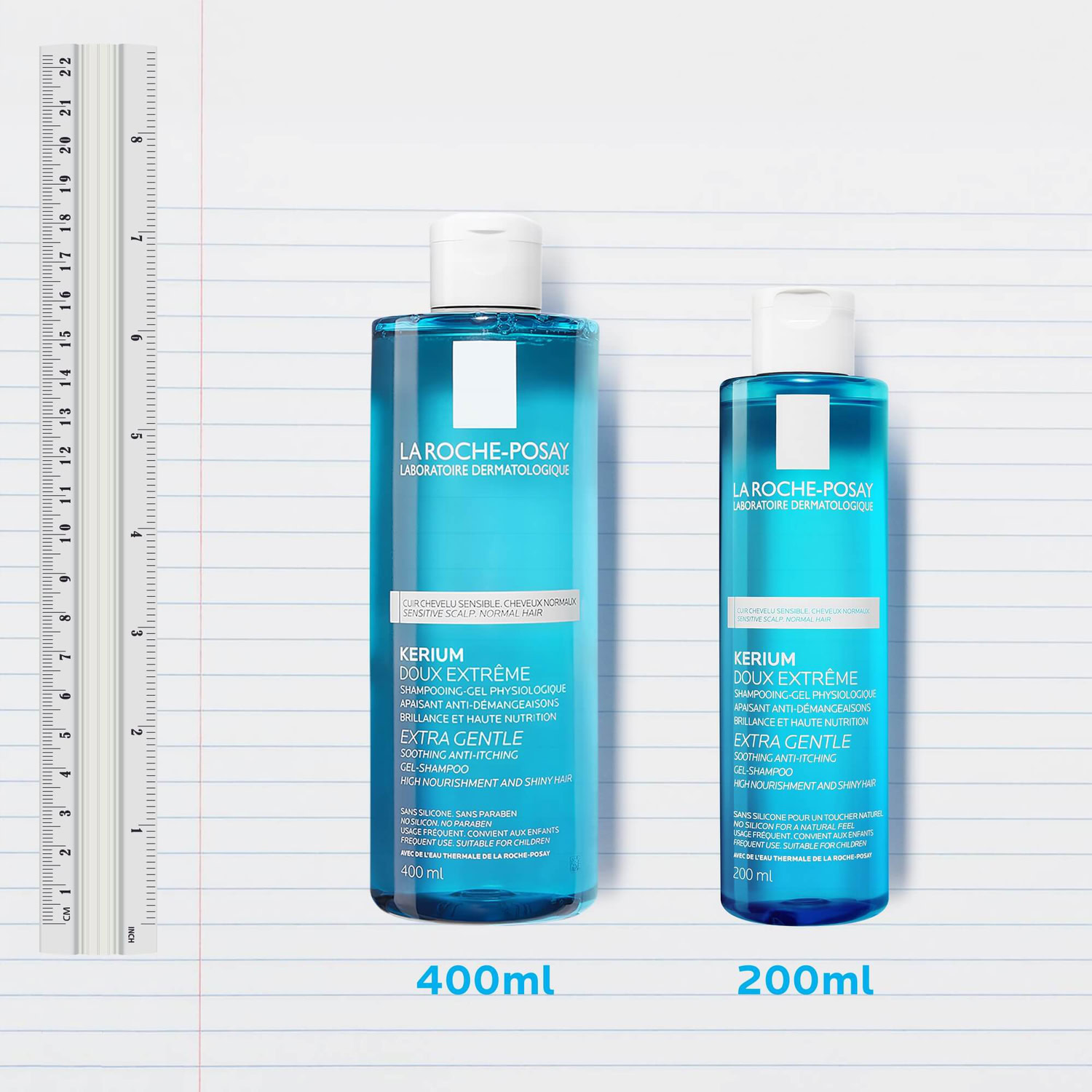 La roche posay kerium doux extreme shampoing-gel physiologique 400ml La roche posay kerium doux extreme shampoing-gel physiologique 400ml