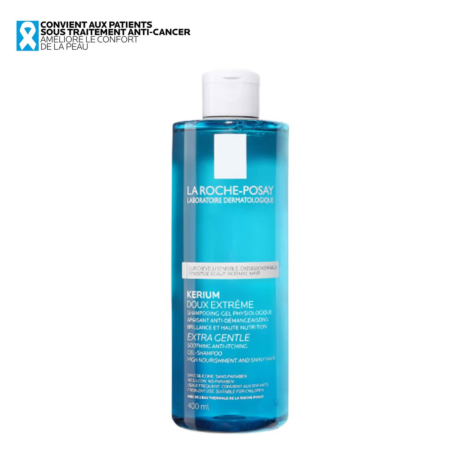 La roche posay kerium doux extreme shampoing-gel physiologique 400ml La roche posay kerium doux extreme shampoing-gel physiologique 400ml