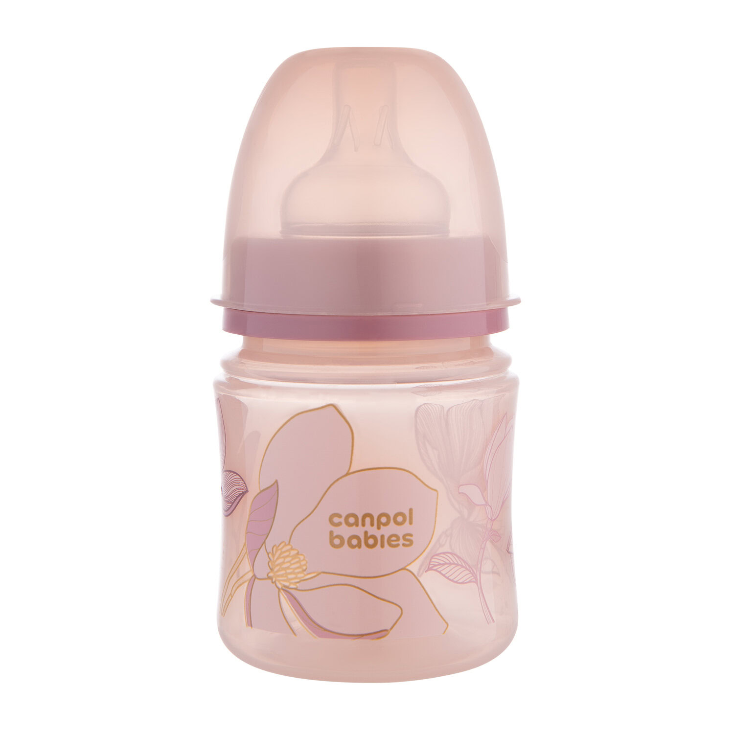 Canpol Biberon Anti-Coliques EasyStart Rose 120ml 35/239