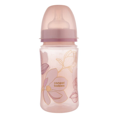 Canpol Biberon Anti-Coliques EasyStart Rose 240ml 35/240