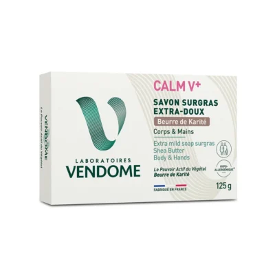 Vendôme Calmv+ Savon Surgras Extra-Doux Karité 125g