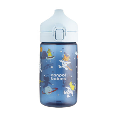 Canpol Gourde Junior bleue pour Enfants de 2 ans et demi et plus 400ml