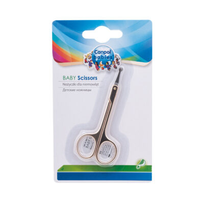 Canpol Ciseaux à Ongles pour Bébés à Bouts Ronds 9/813