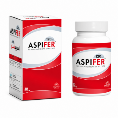 Aspifer 120mg 30 gélules