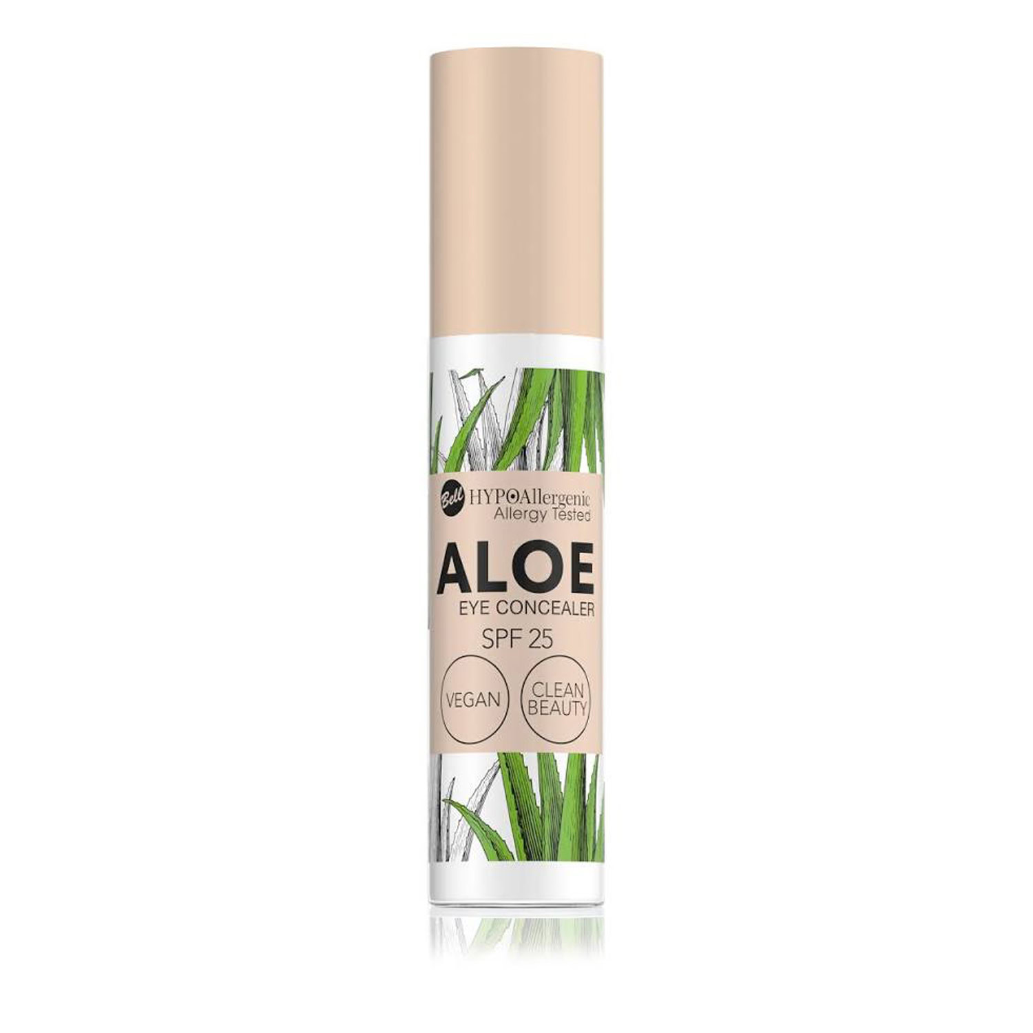 Bell hypoallergenic aloe eye concealer spf25 - 001 light Bell hypoallergenic aloe eye concealer spf25 - 001 light