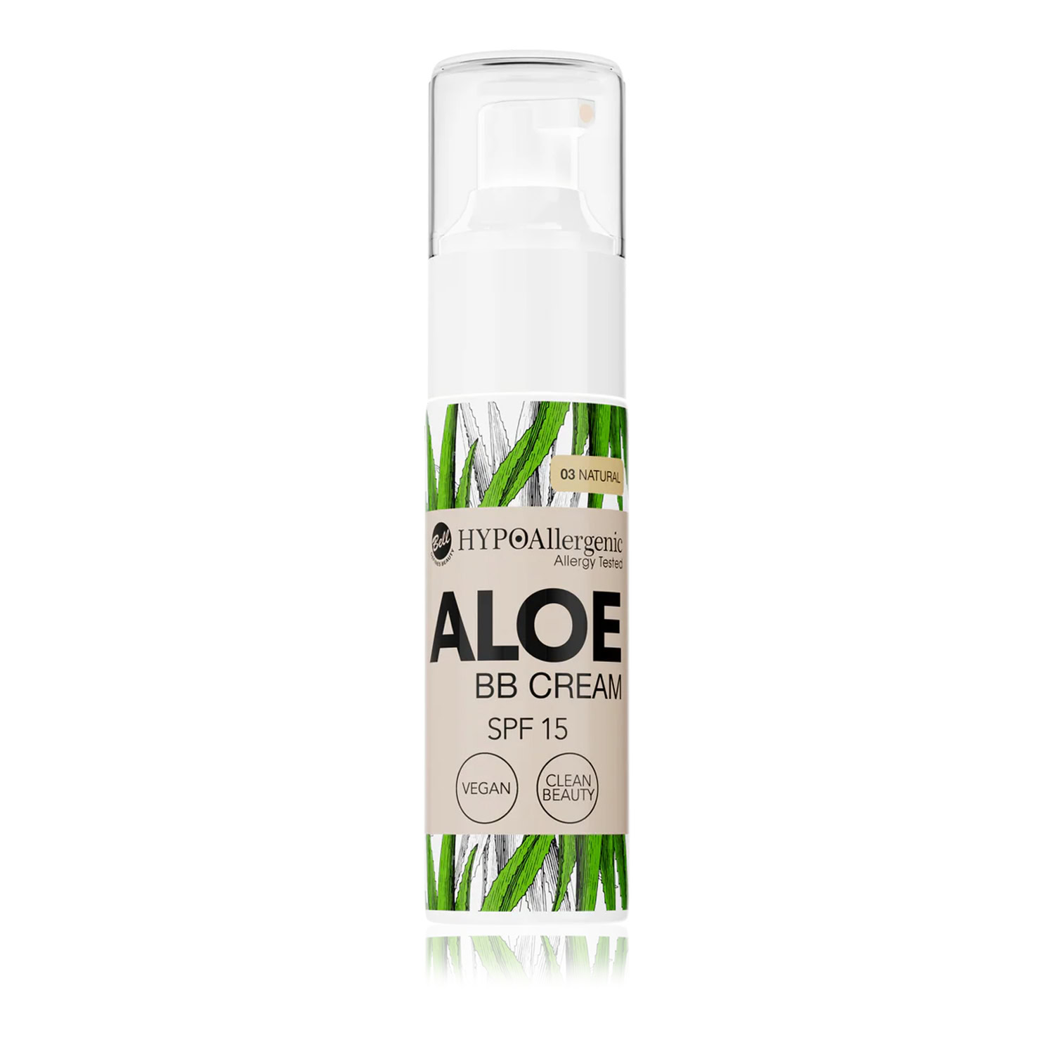 Bell hypoallergenic bb cream aloe vera spf15 - 03 natural Bell hypoallergenic bb cream aloe vera spf15 - 03 natural