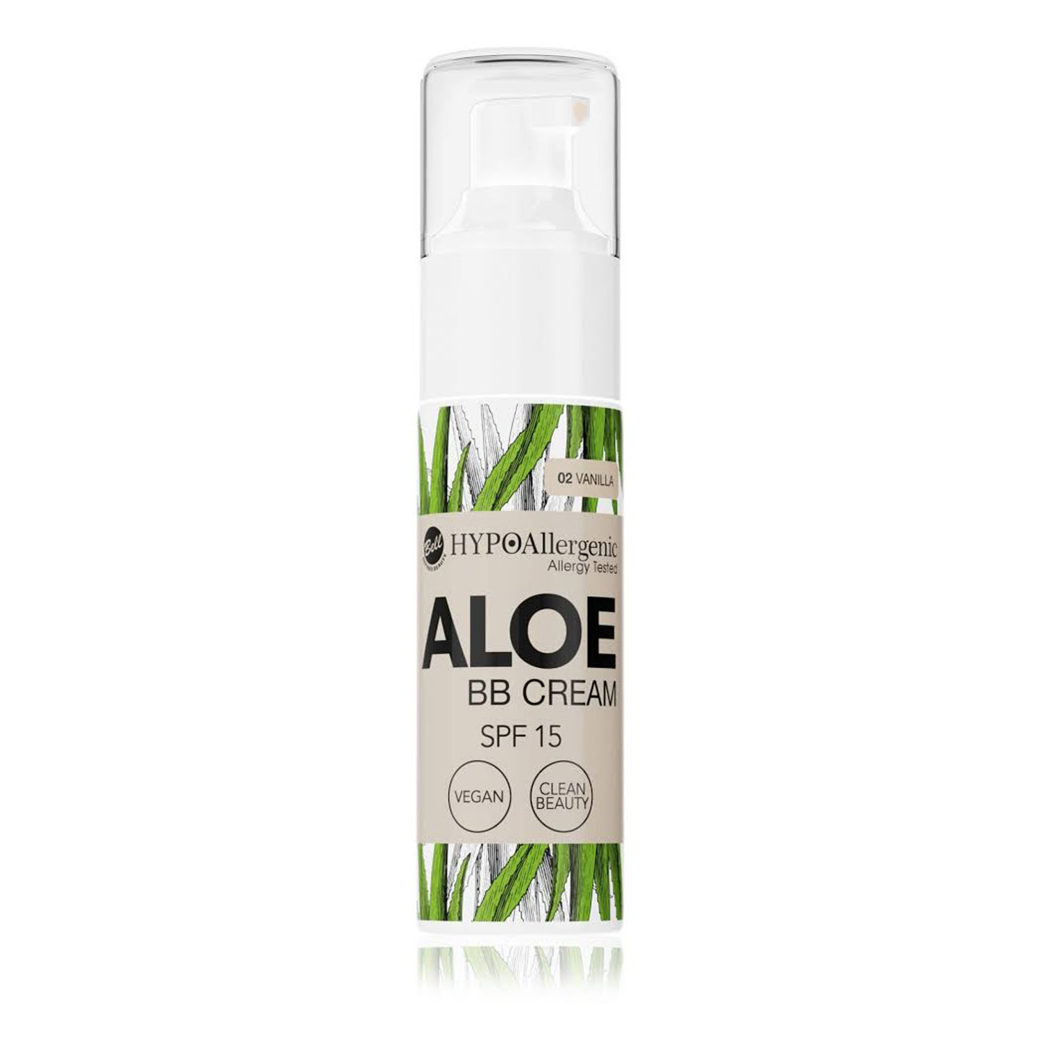 Bell hypoallergenic bb cream aloe vera spf15 - 01 cream Bell hypoallergenic bb-crème au jus d'aloe vera spf15 - 01: cream