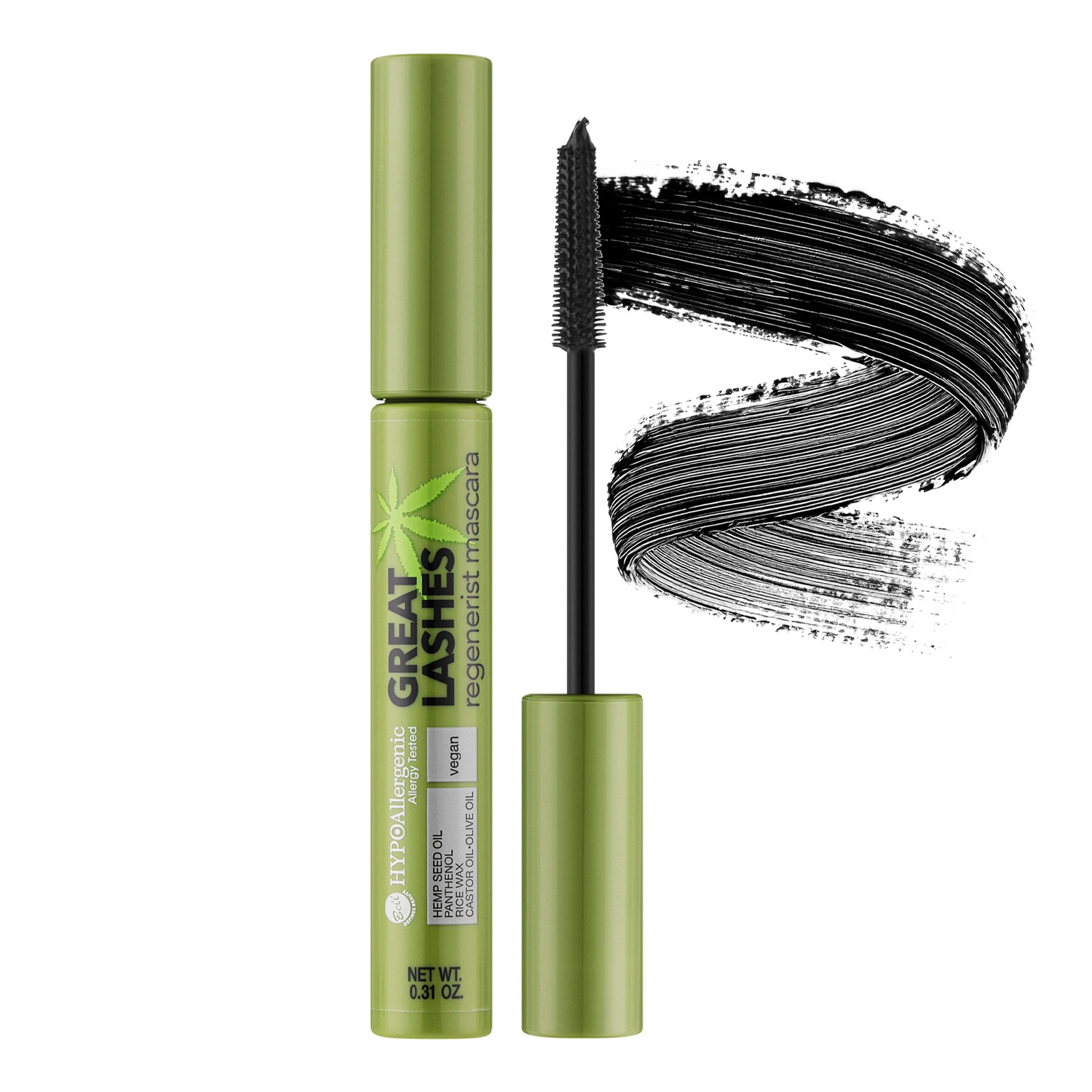 Bell hypoallergenic great lashes mascara regenerant - 01 Bell hypoallergenic great lashes mascara regenerant - 01