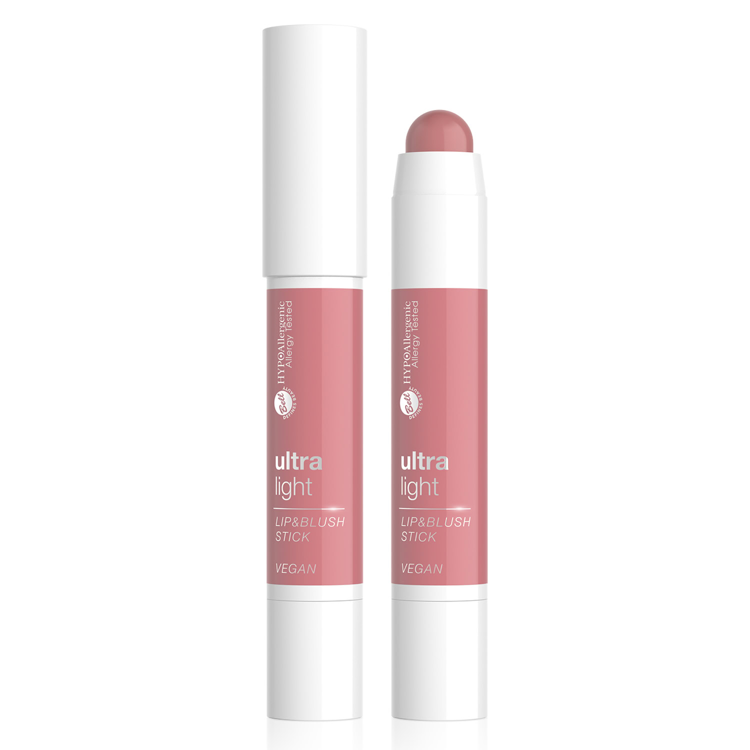 Bell hypoallergenic ultra light lip & blush stick levres et joues Bell hypoallergenic ultra light lip & blush stick levres et joues