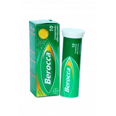 Berocca energie effervescent orange 10 comprimés effervescents