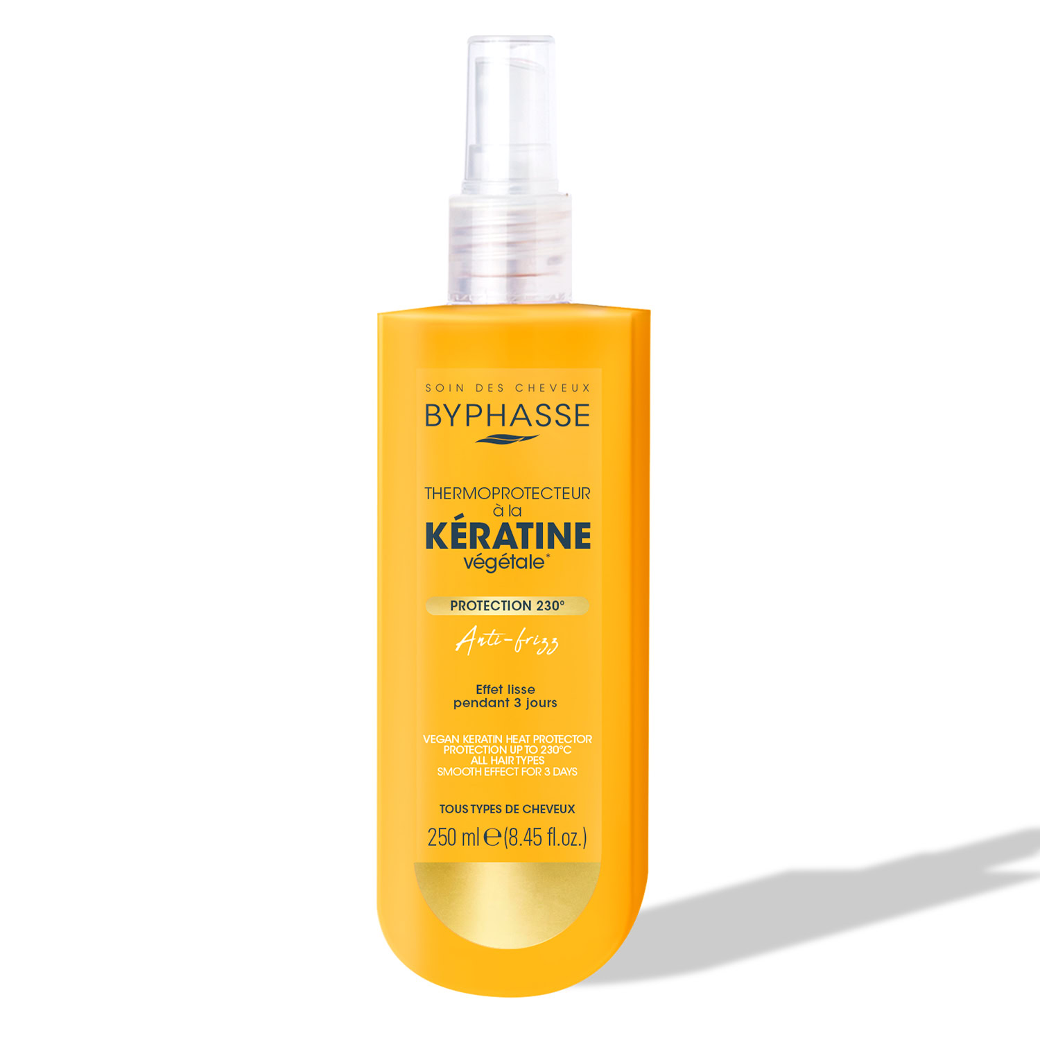 Byphasse spray thermo protecteur à la kératine végétale 250ml Byphasse spray thermo protecteur à la kératine végétale 250ml
