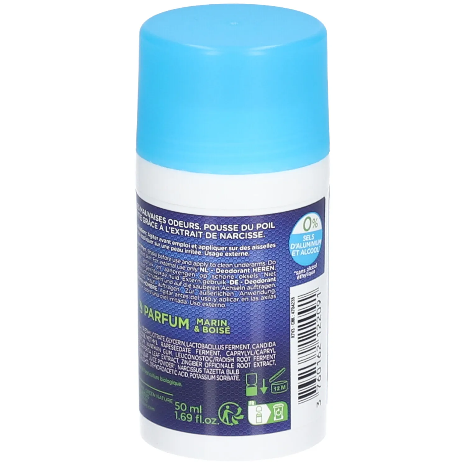 Mkl green nature déodorant homme fraîcheur 50ml Mkl green nature déodorant homme fraîcheur 50ml