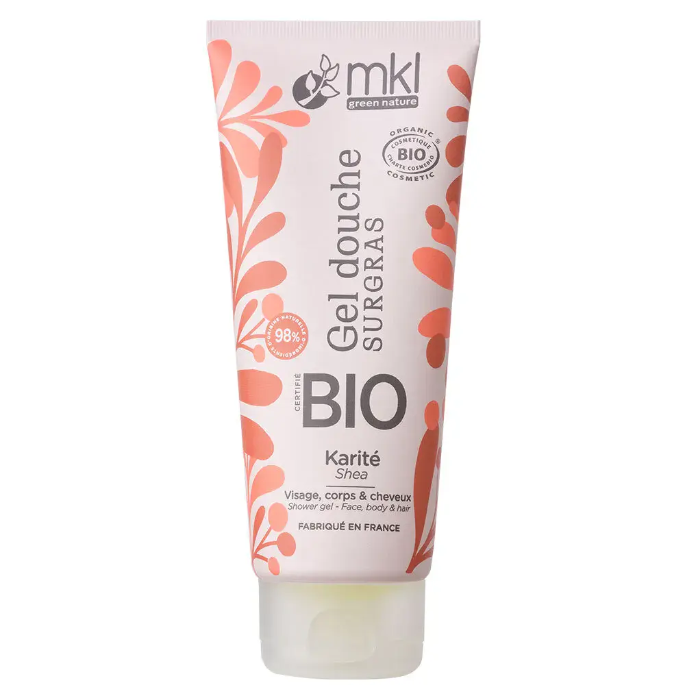 Mkl green nature gel douche surgras karité bio 200ml Mkl green nature gel douche surgras karité bio 200ml