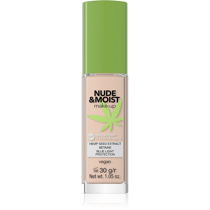 Bell hypoallergenic nude & moist makeup fond de teint Bell hypoallergenic nude & moist makeup fond de teint