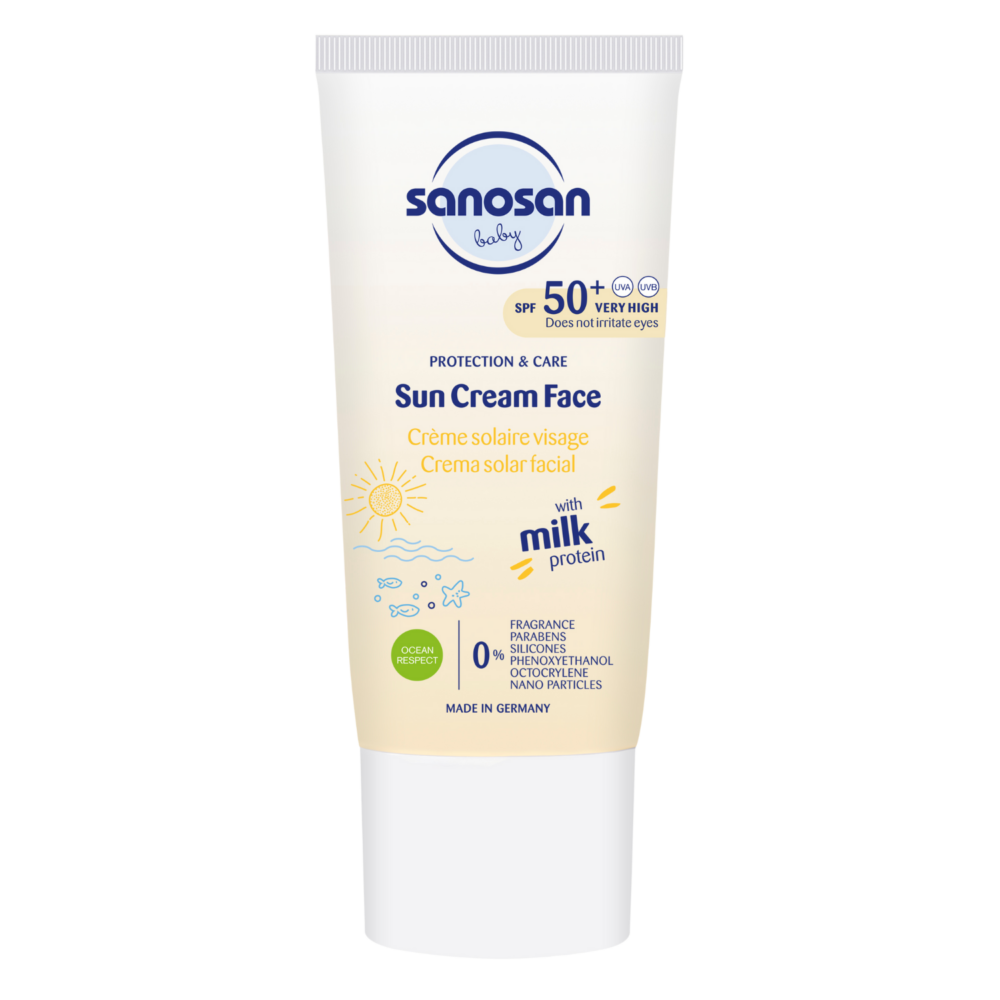 Sanosan crème solaire visage bébé 30ml