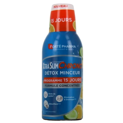 Forté pharma xtraslim chrono détox minceur 450ml Forté pharma xtraslim chrono détox minceur 450ml