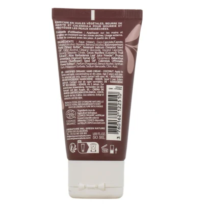 MKL Green Nature Crème Mains Coco Bio 50ml
