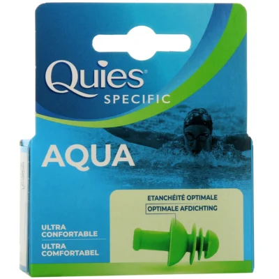 Quies Aquaplug Protection Auditive spécial Natation 2 Unités