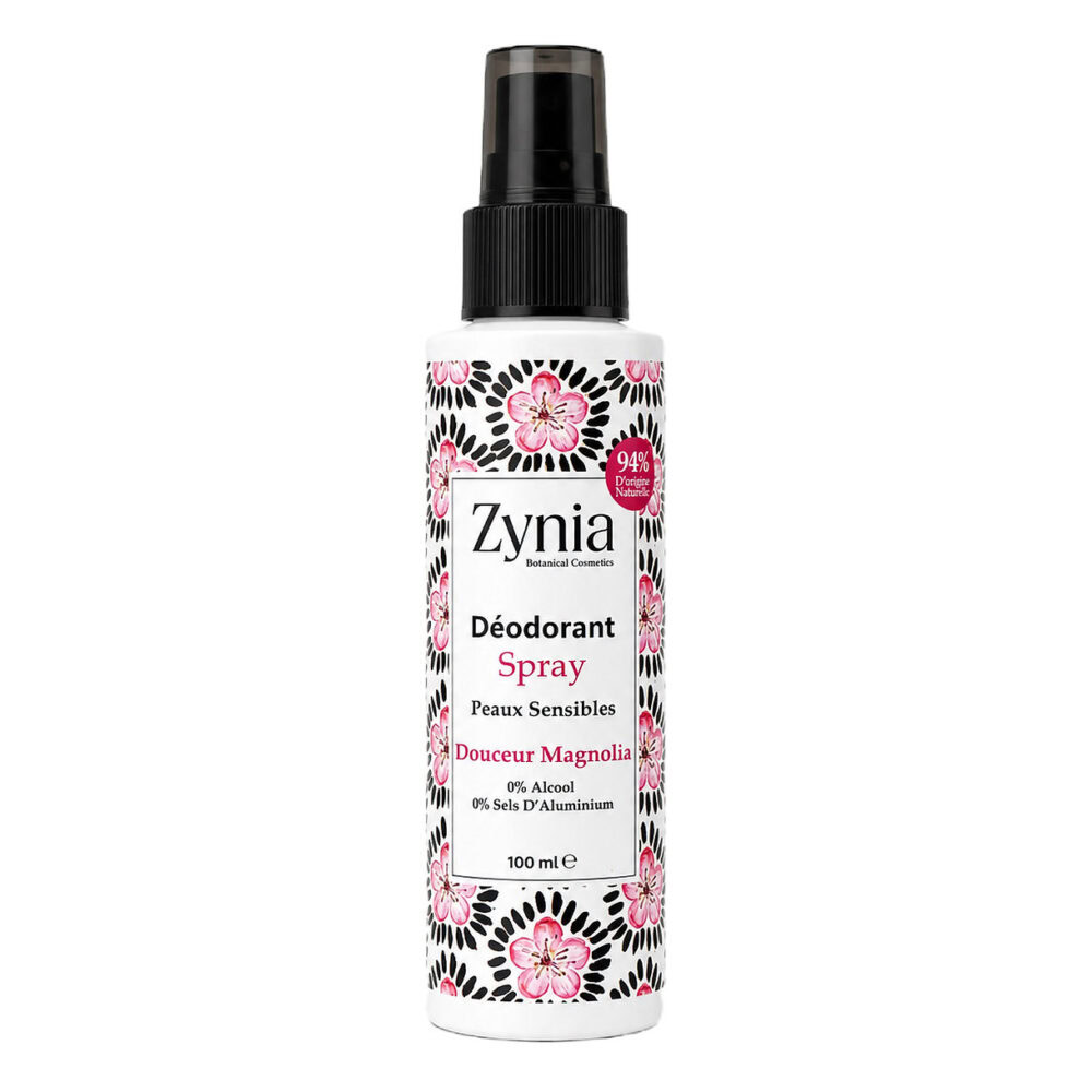 Zynia déodorant spray douceur magnolia 100ml