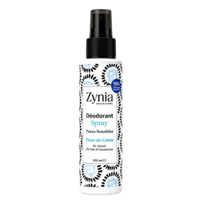 Zynia Déodorant Spray Fleur de Coton