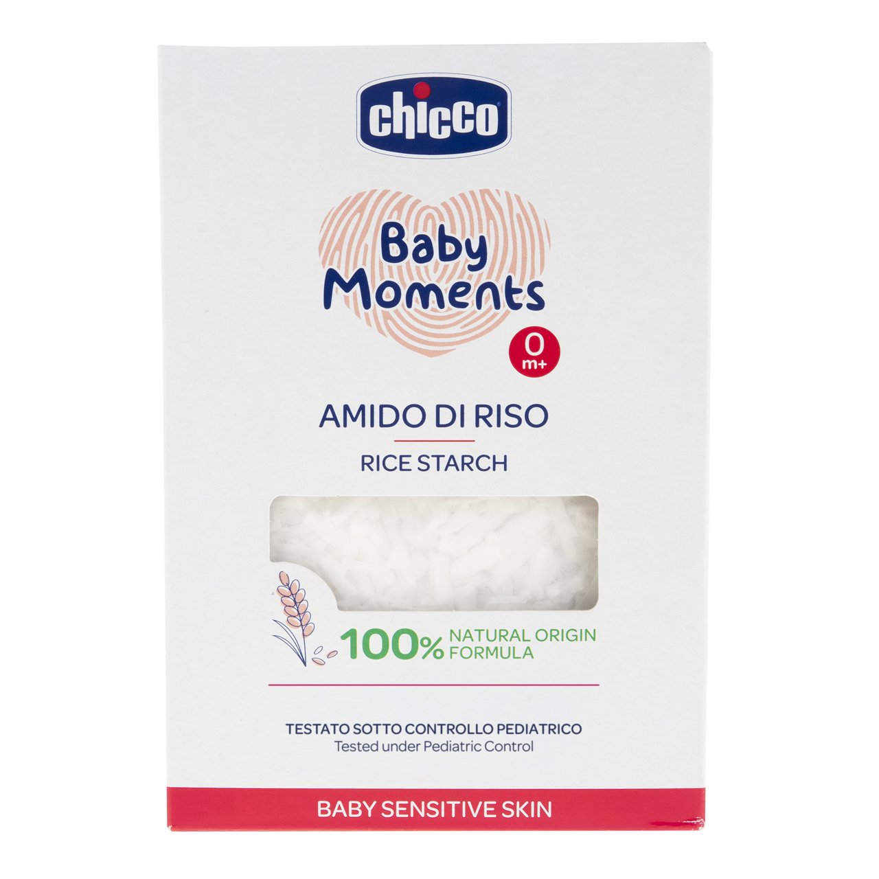 Chicco baby moments poudre d'amidon de riz 250gr Chicco baby moments poudre d'amidon de riz 250gr