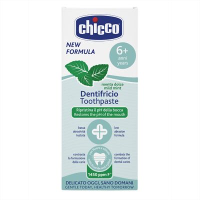 Chicco Dentifrice à la Menthe Douce 6 ans et + 50ml