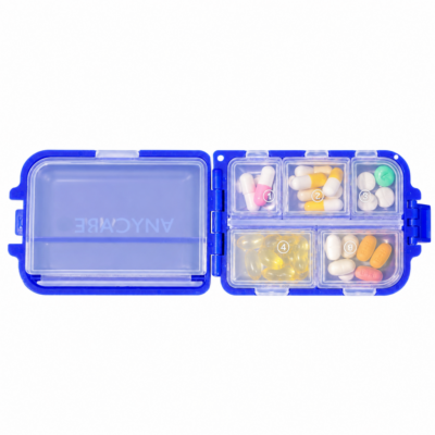Anycare Pilulier de Poche 5 Cases