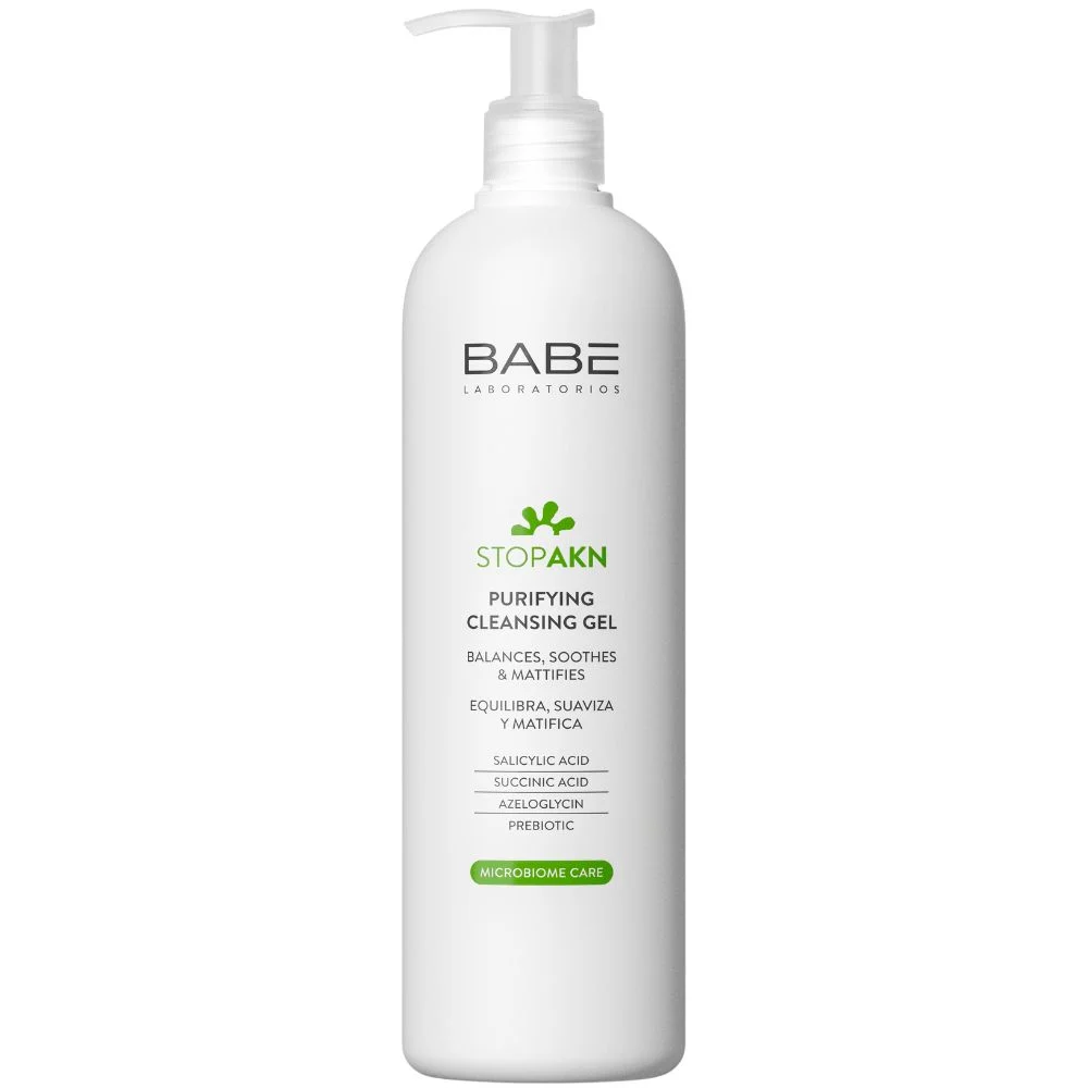 Babe stop akn gel nettoyant purifiant 400ml Babe stop akn gel nettoyant purifiant 400ml