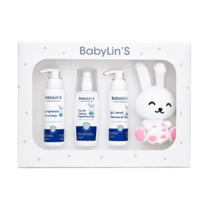 Babylins pure douceur (routine 3 soins 100ml + peluche lapin offerte) Babylins pure douceur (routine 3 soins 100ml + peluche lapin offerte)