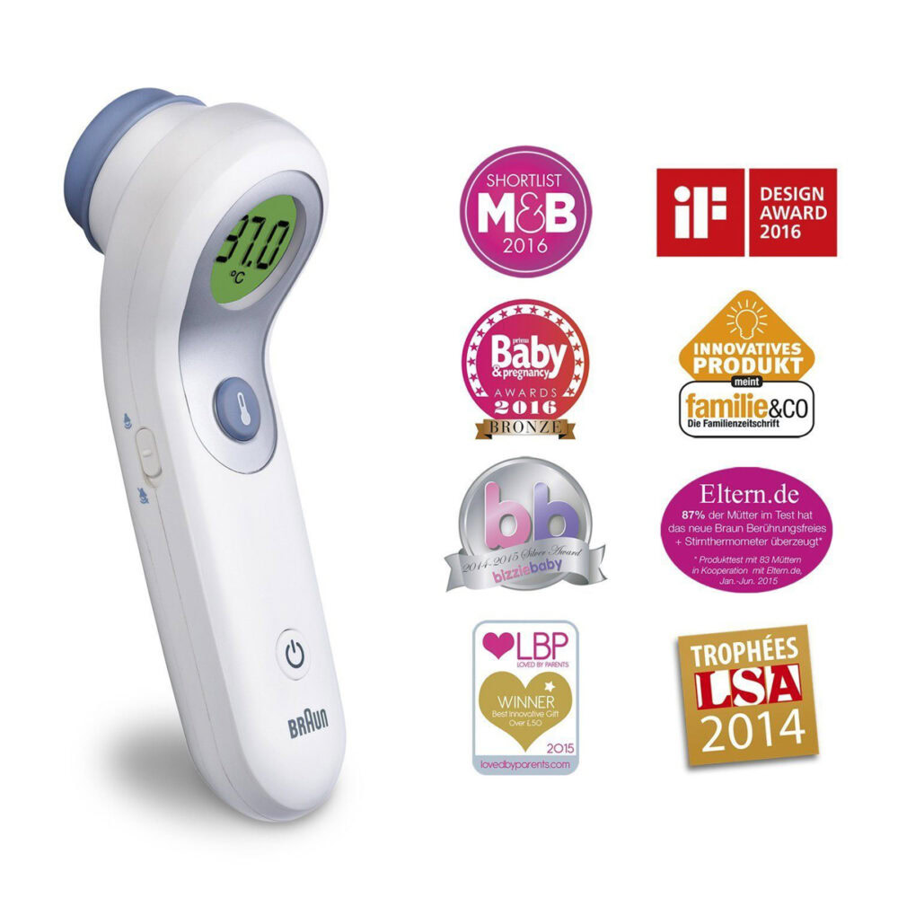 Braun ntf3000 thermomètre sans contact frontal